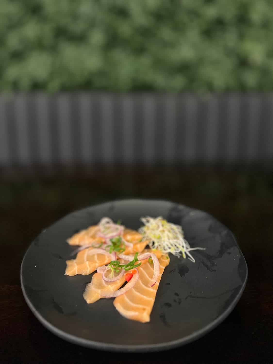 Carpaccio de Salmão - Entradas Frias