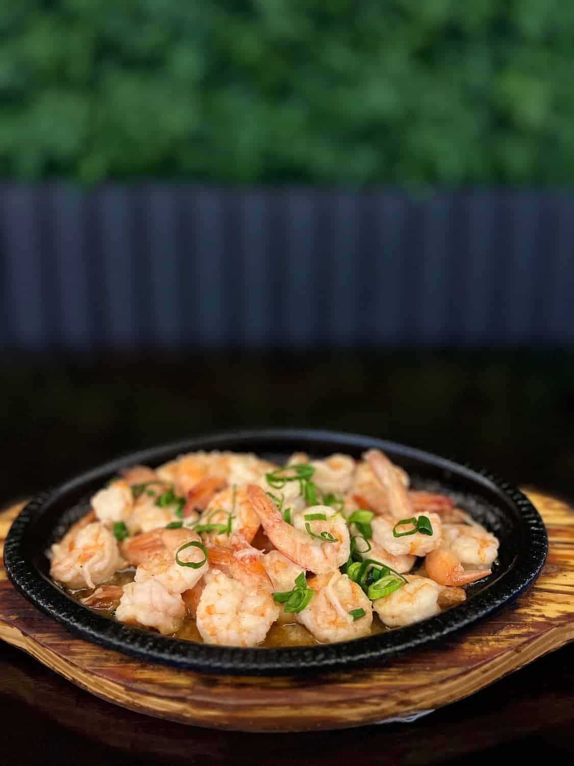 Camarão na Chapa - Entradas Quentes