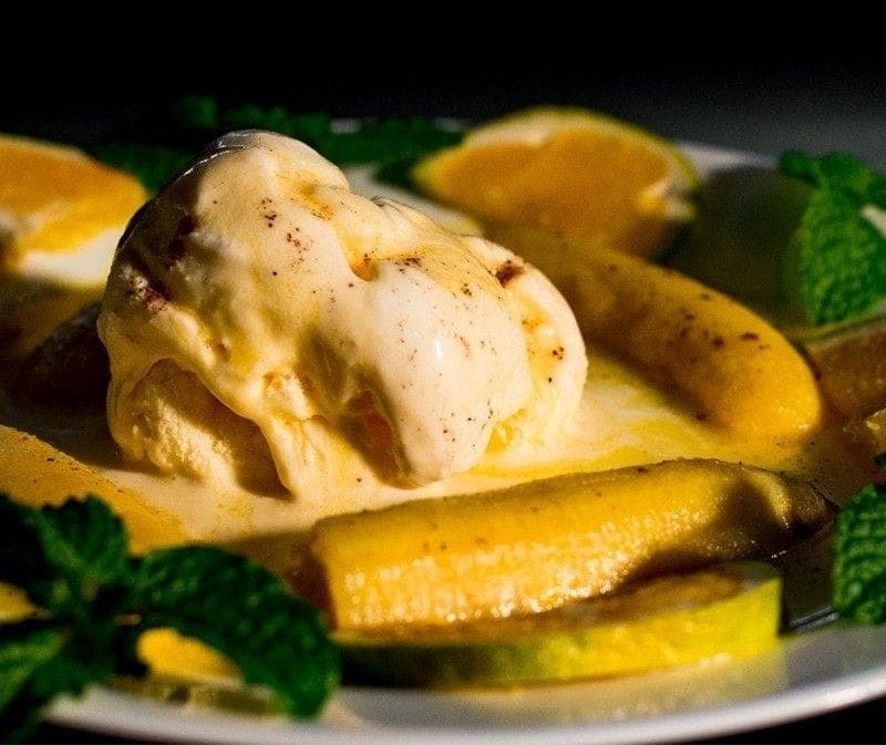 Banana Flambada - Sobremesas